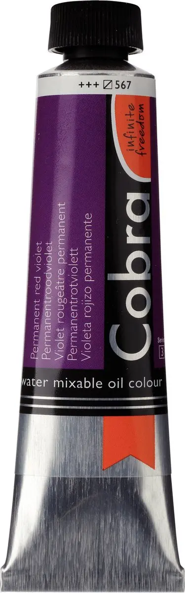 Cobra Olieverf #567 Permanentroodviolet 40ml