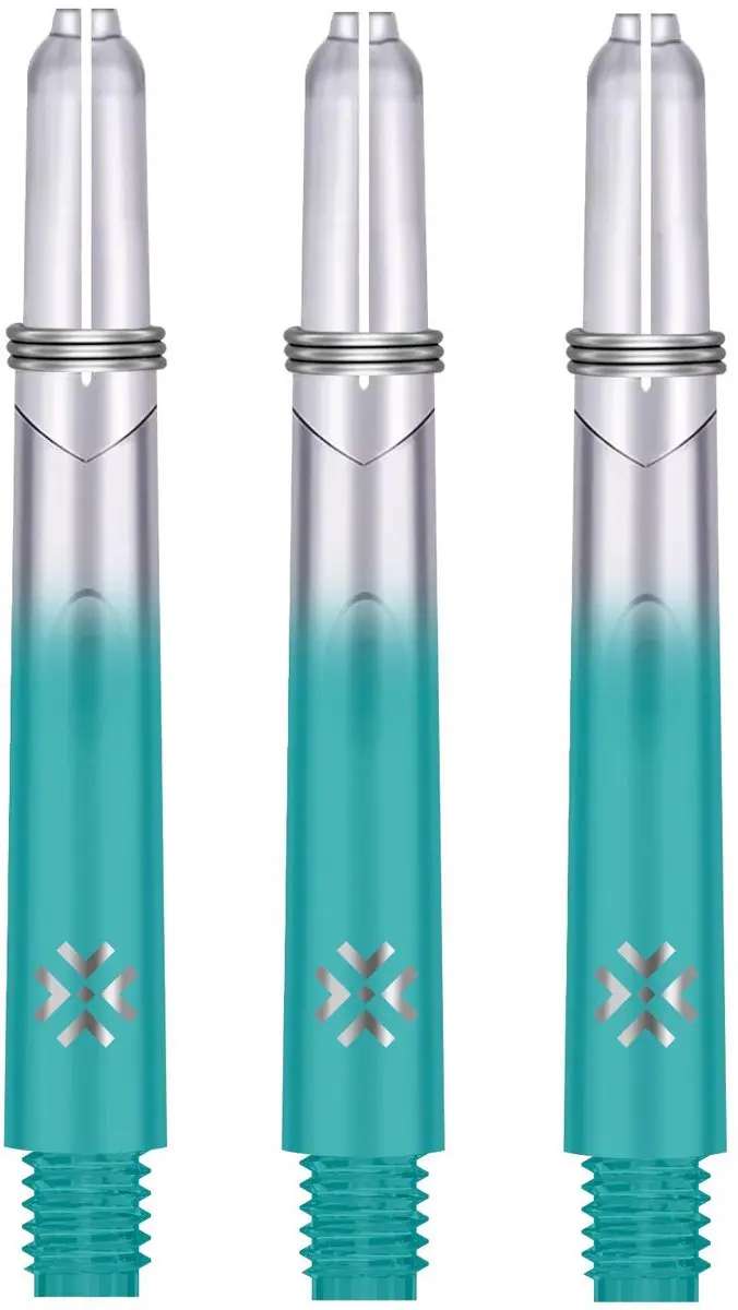 Bullet Shafts 41mm Blauw - 3 Stuks