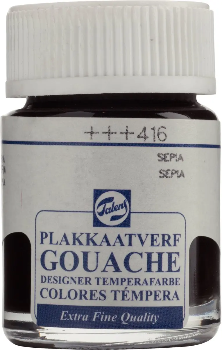 Talens Plakkaatverf Sepia 16ml
