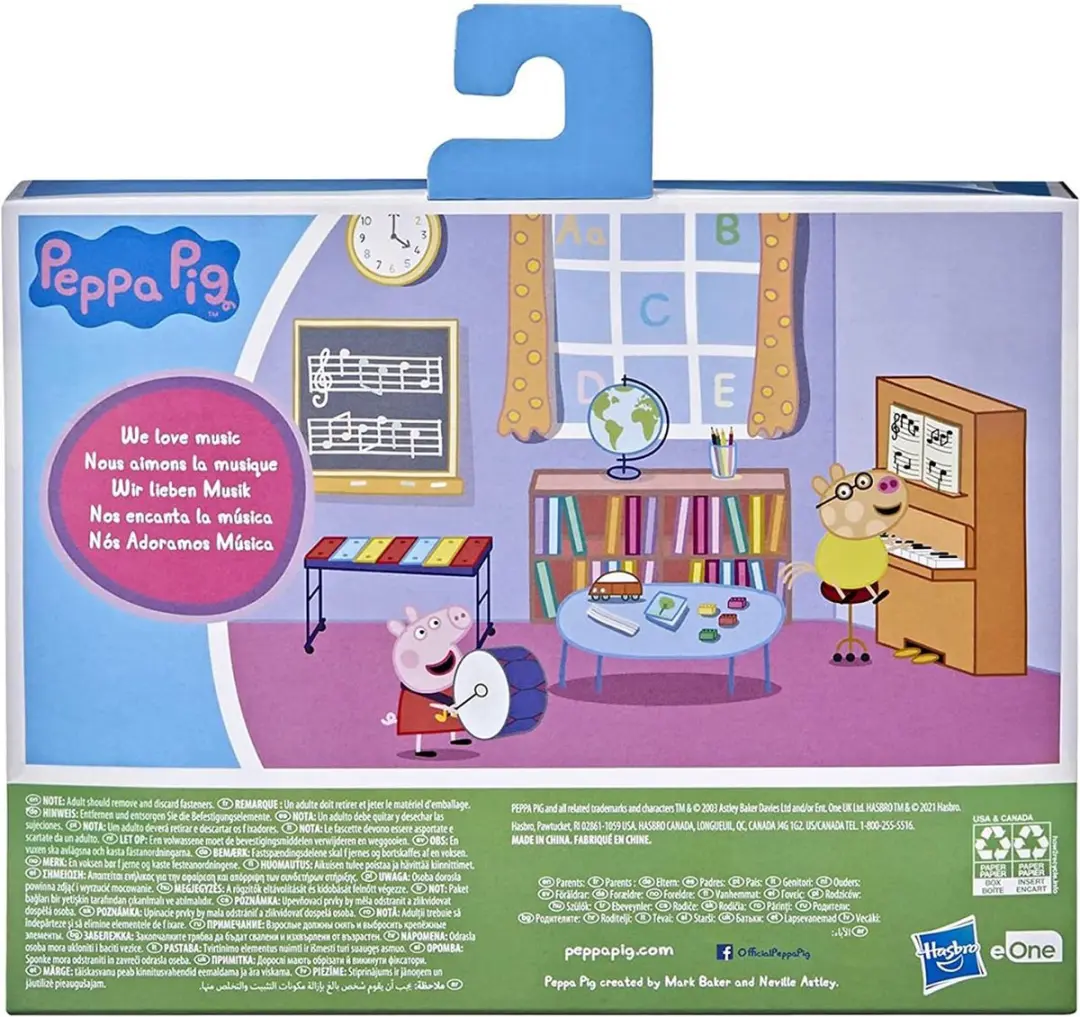 Peppa Pig Speelset Muziek Uitbreiding - Multikleur