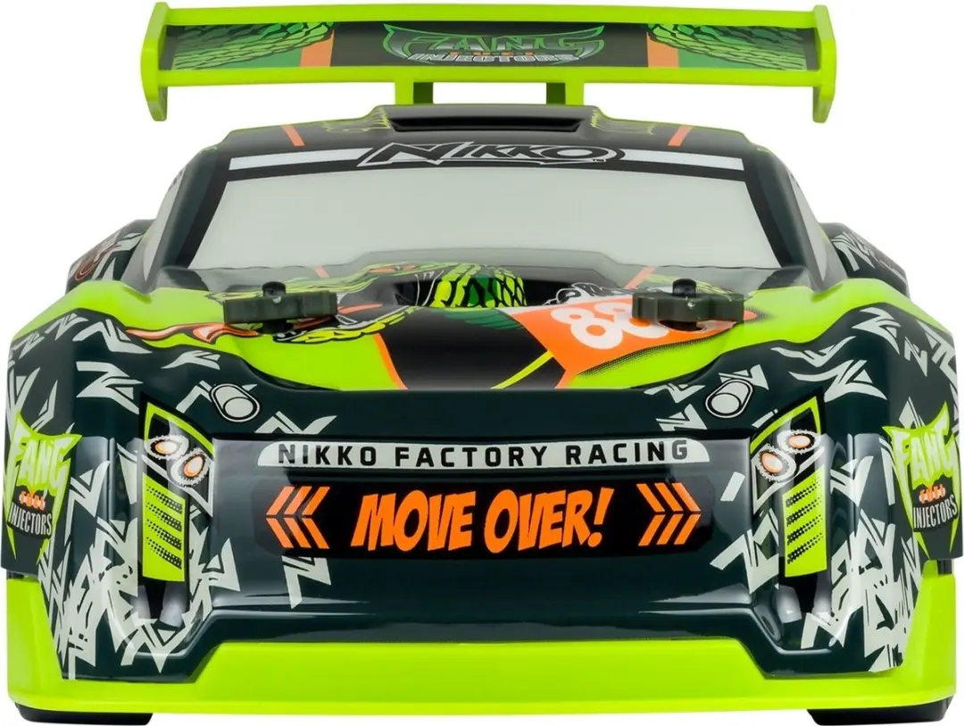 NIKKO Fang Racing RC Raceauto 1:16 - 14 km/u - 5x Penlite