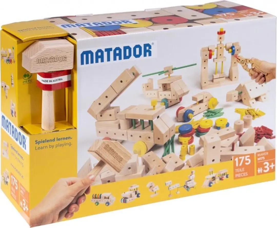 Matador M175 Bouwset - 175 Onderdelen - Multicolor