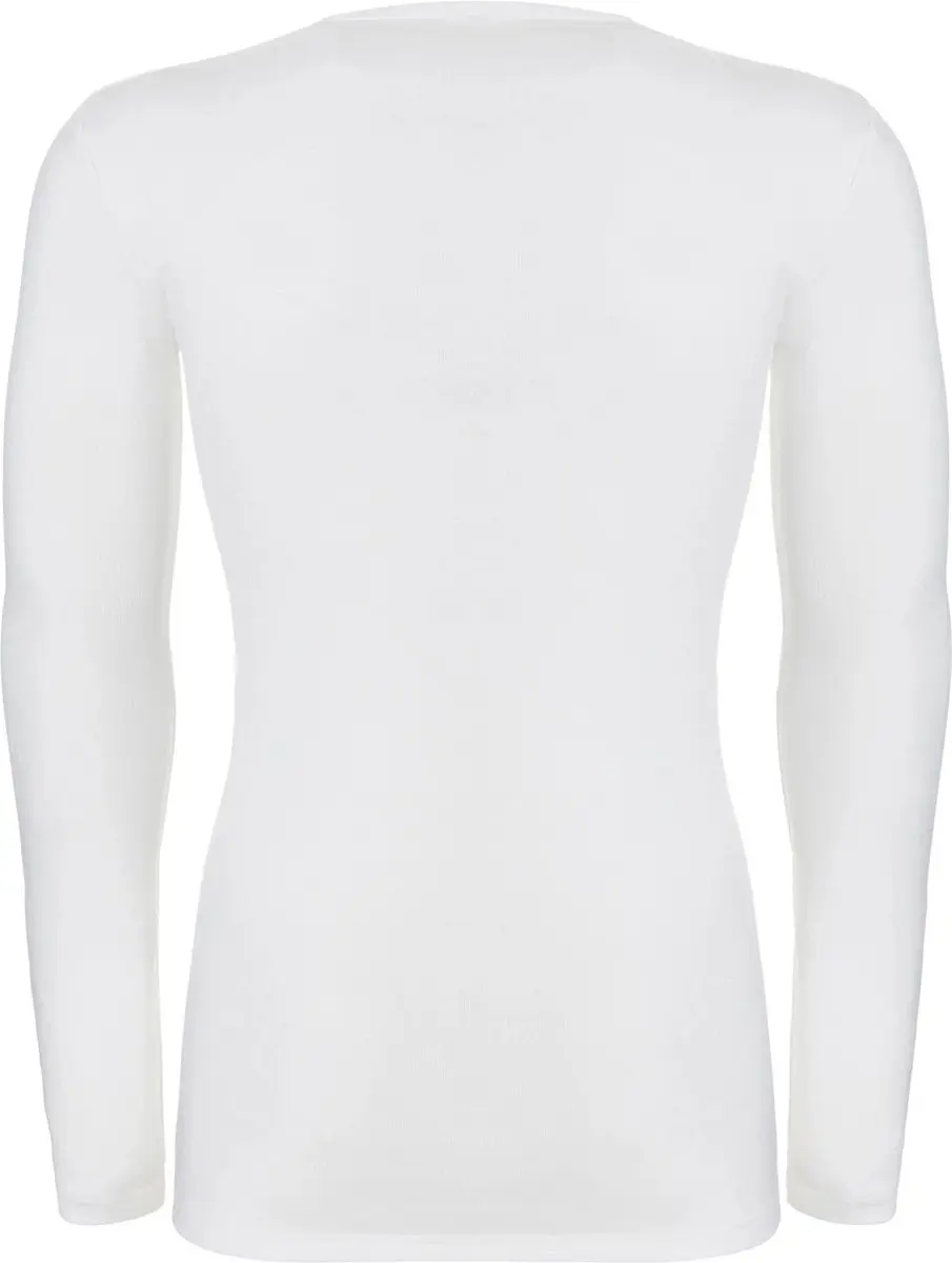 Ten Cate B30246-0151 Thermo Shirt V-Neck Longsleeve - S - Snow White