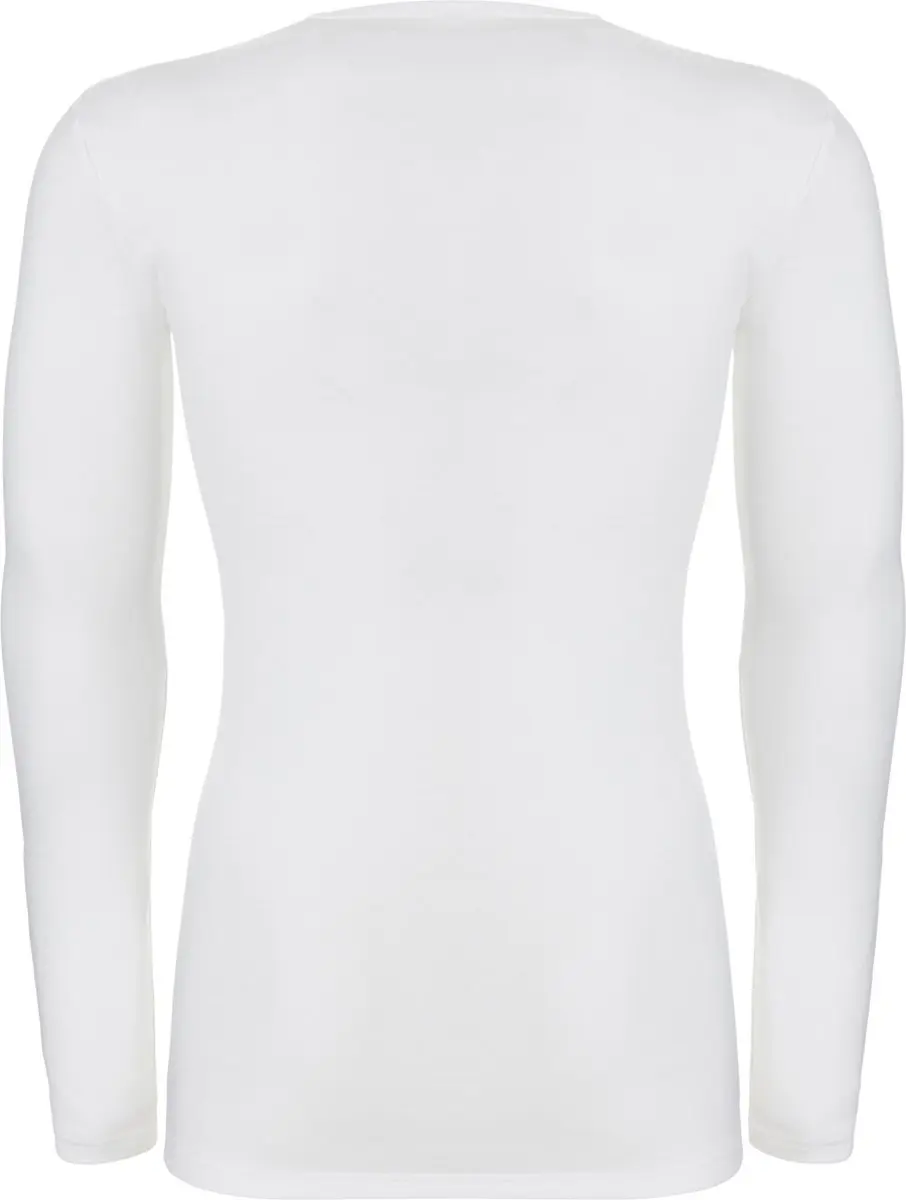 Ten Cate B30246-0151 Thermo Shirt V-Neck Longsleeve - S - Snow White - afbeelding 6 van 6