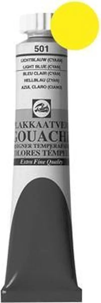 Talens Plakkaatverf Citroengeel Primair Gouache Extra Fine 20ml