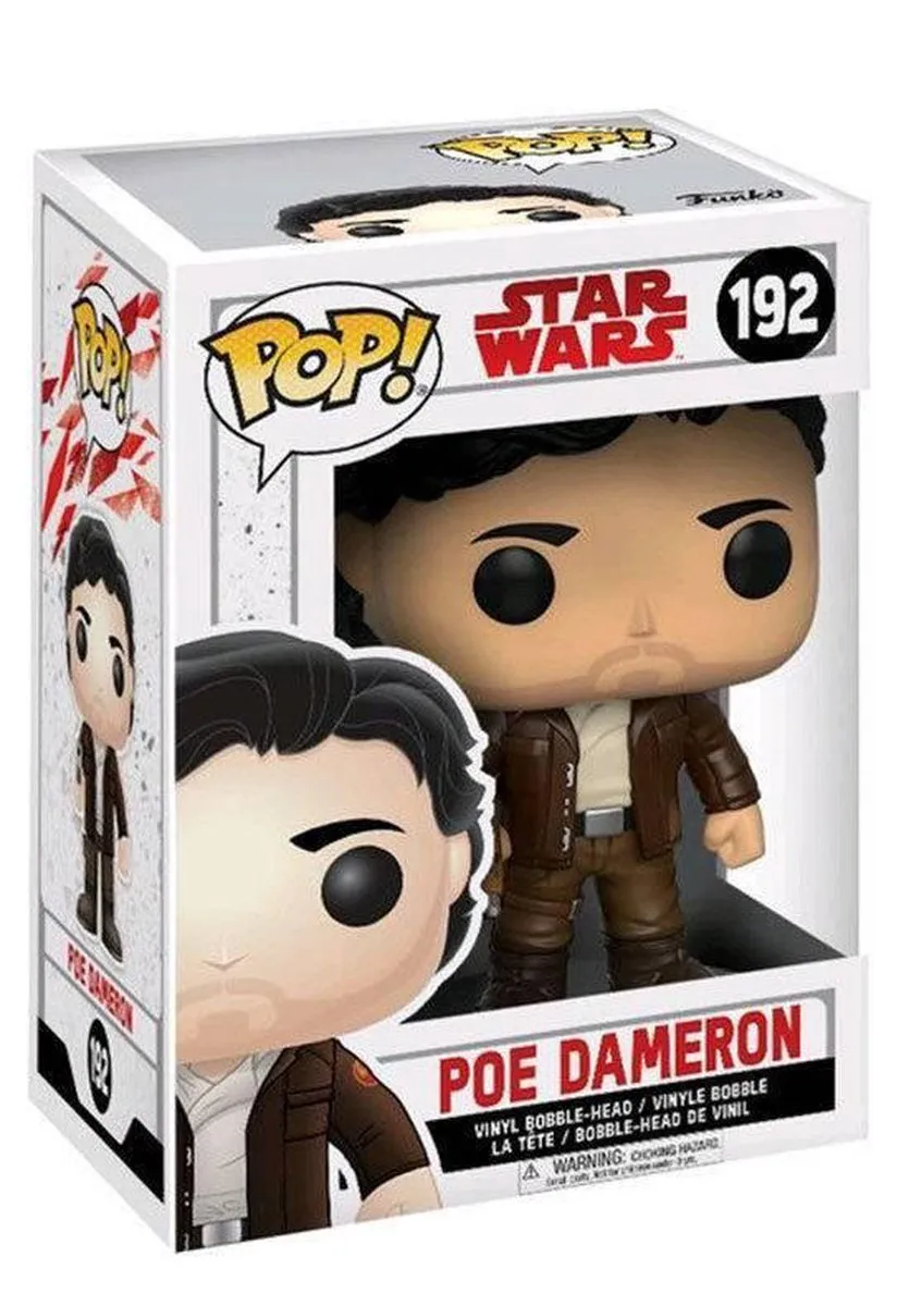 Funko Pop! Star Wars Poe Dameron #192 Verzamelfiguur - Multi