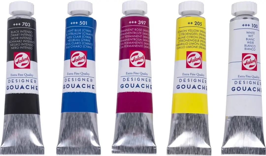 Talens Gouache Extra Fijn Mengset 250ml - Multicolor