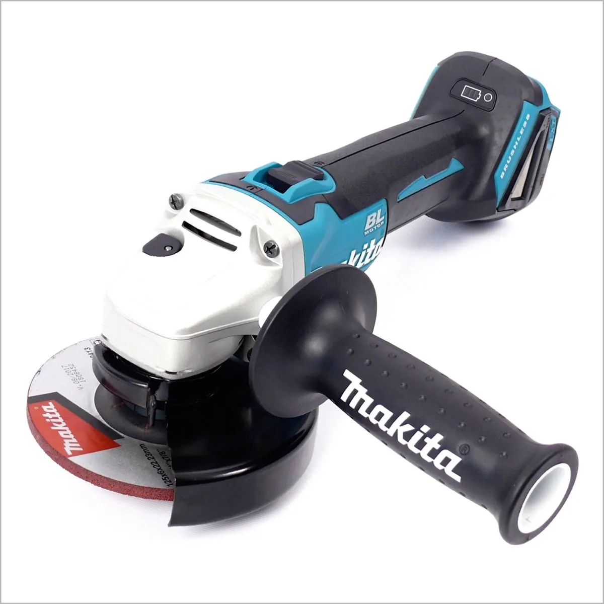 Makita DGA504Y1J Accu-Haakse Slijper 125mm - 18V - afbeelding 6 van 6