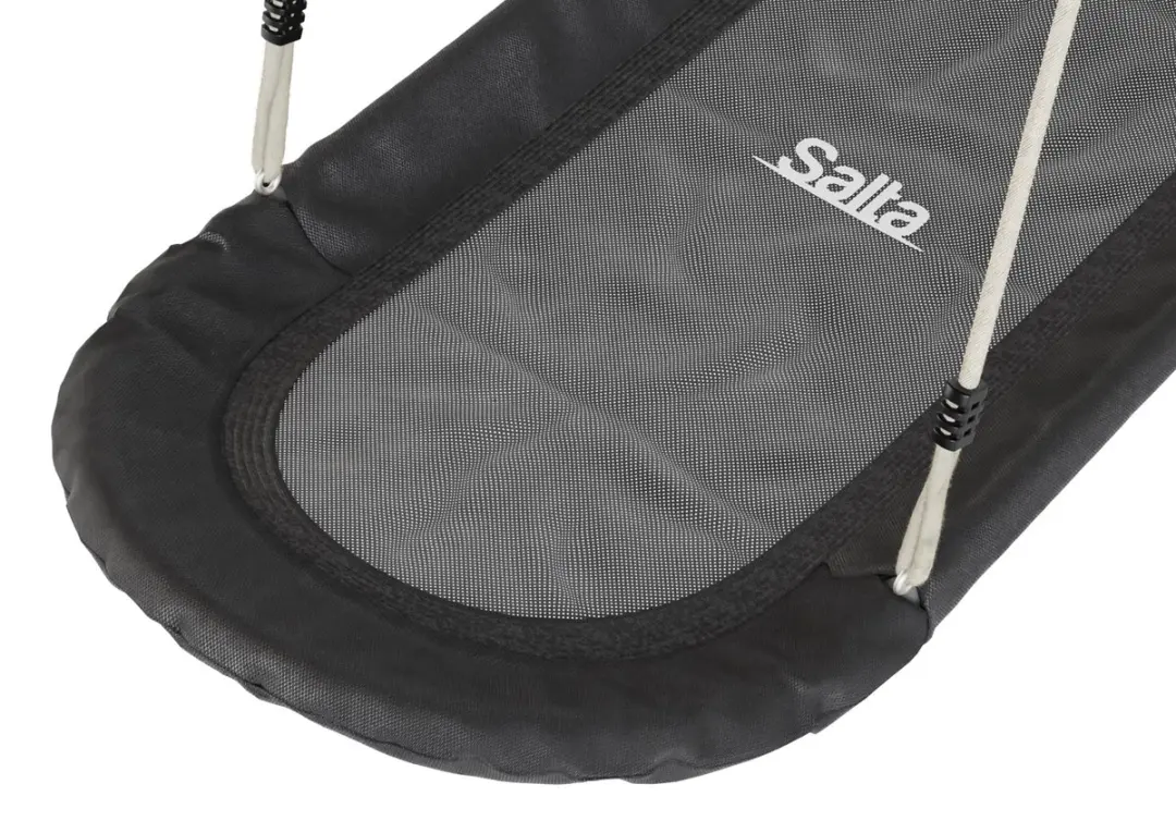 Salta Nestschommel Verstelbaar - Zwart Stalen Frame