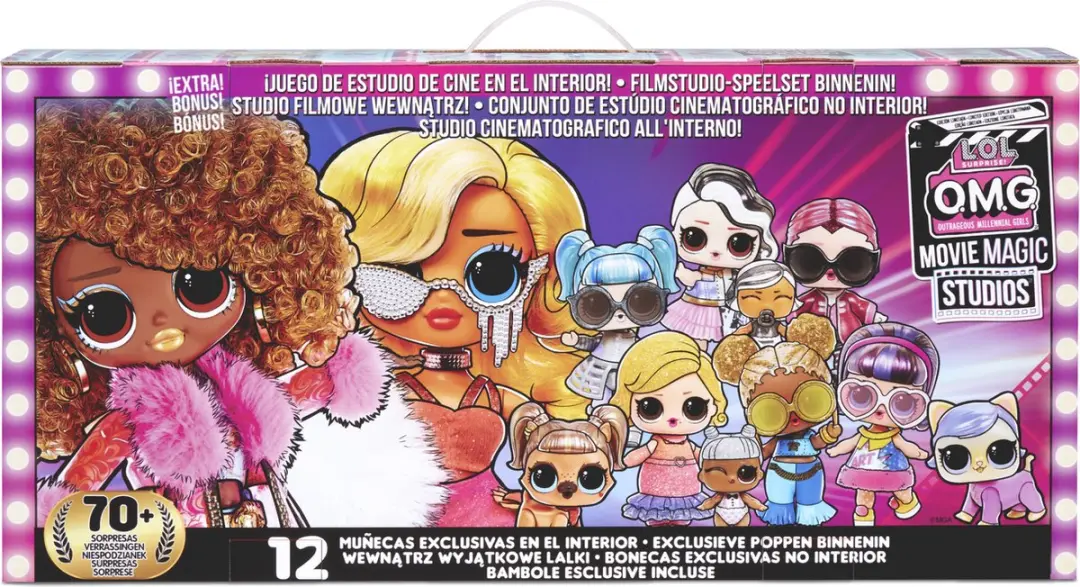 LOL! Surprise! Movie Magic Studios - 12 Poppen - Multicolor - afbeelding 6 van 6