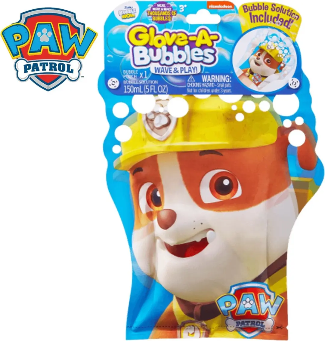 ZURU Paw Patrol Rubble Bellenblaas Handschoen