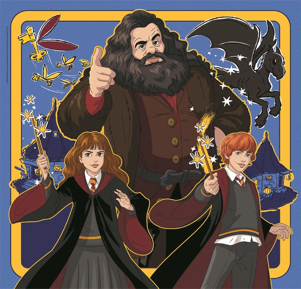 Clementoni Harry Potter Puzzel 144 Stuks - 3x48