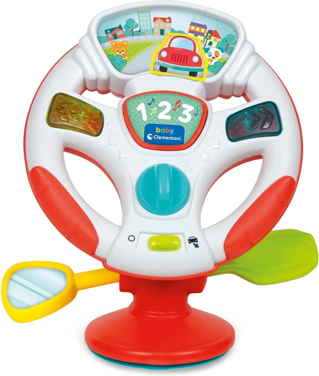 Clementoni Activity Wheel Speelstuur Blauw