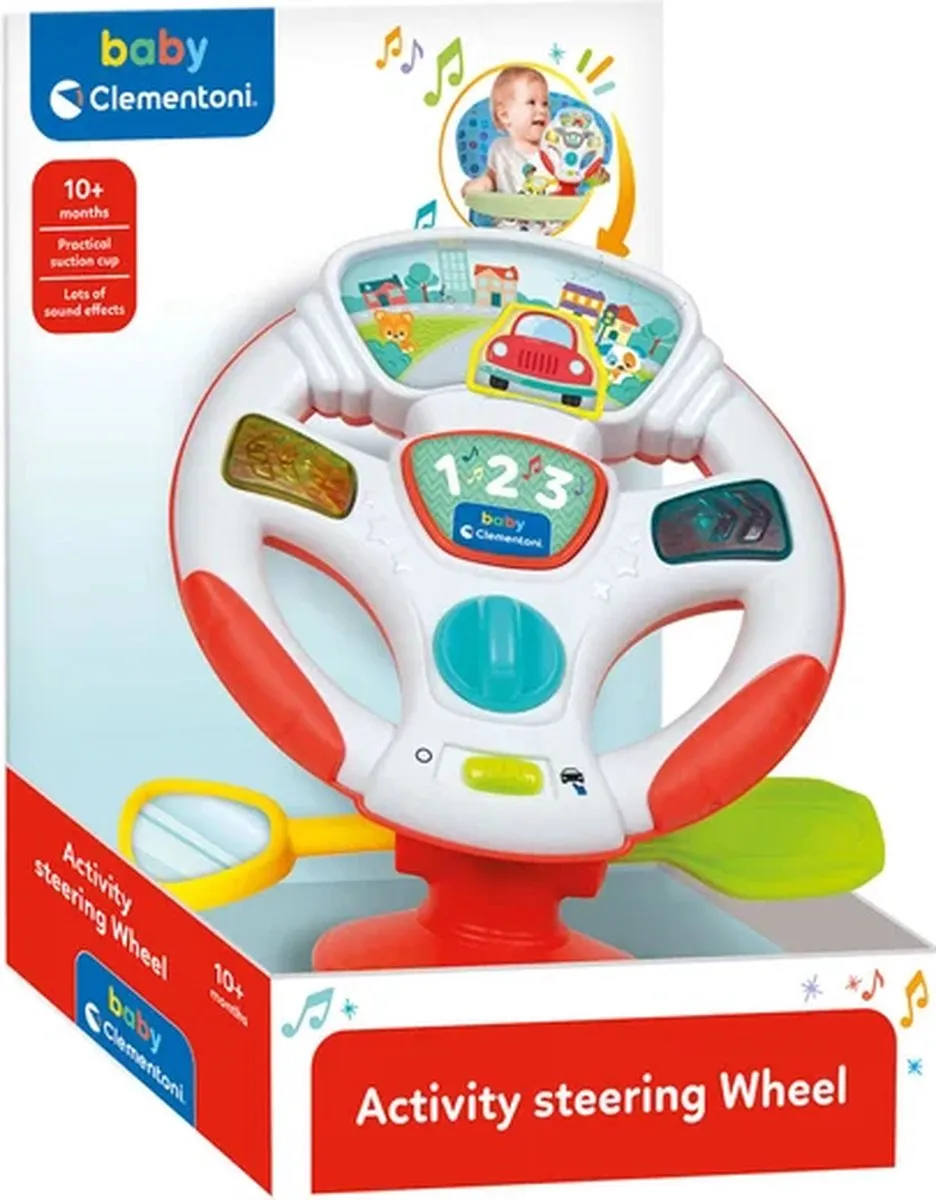 Clementoni Activity Wheel Speelstuur Blauw