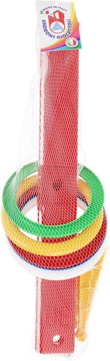 VDM Ringwerp Spel 4 Ringen - Rood