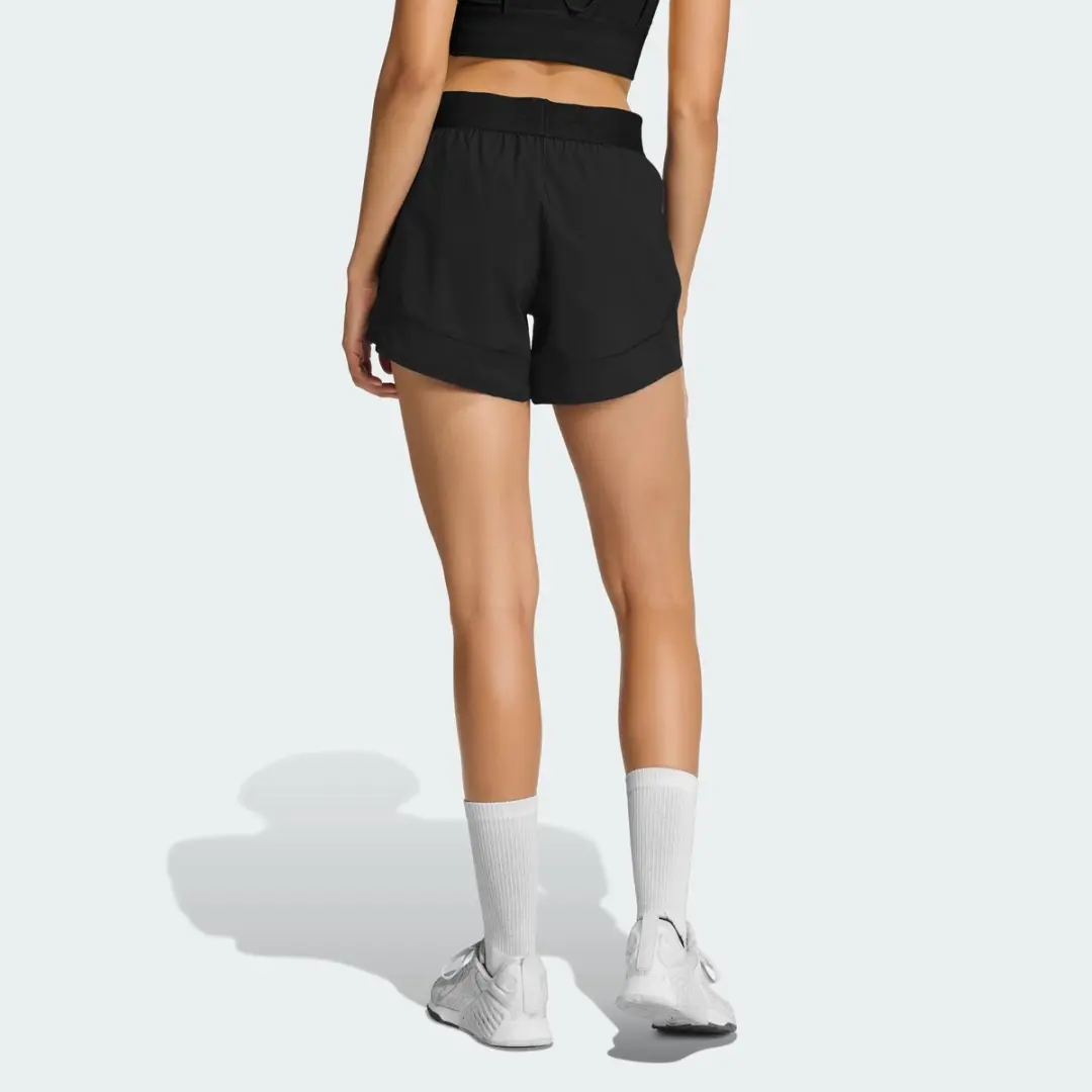 Adidas Performance Pacer Flex Woven Short Dames - Zwart S - afbeelding 6 van 6