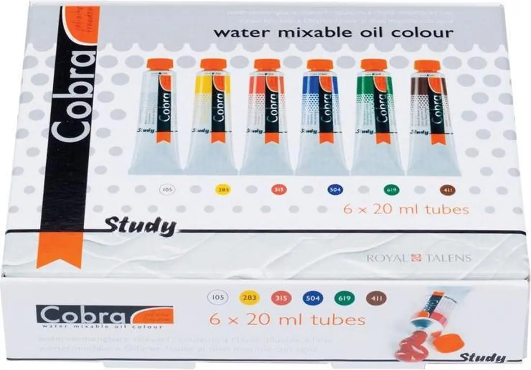 Cobra Study Olieverfset 6x20ml