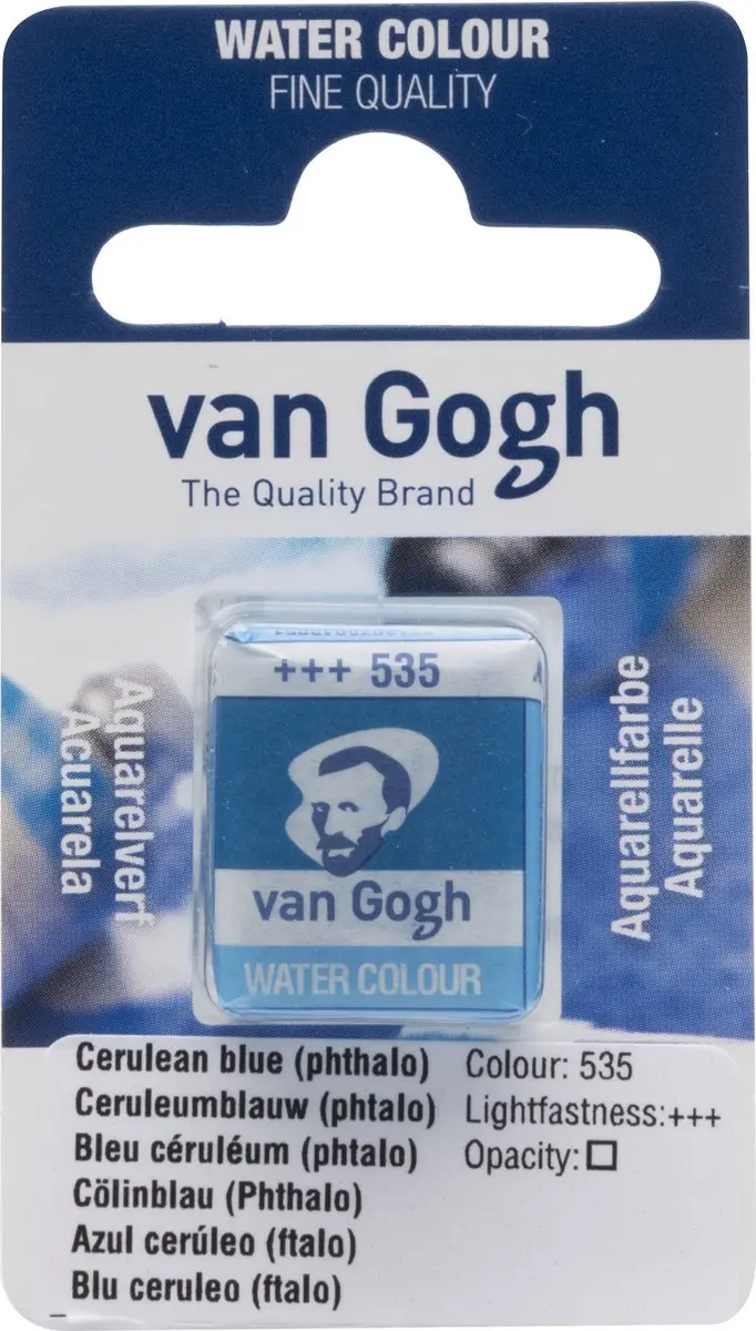 Van Gogh Aquarelverf Ceruleumblauw Phtalo 10g