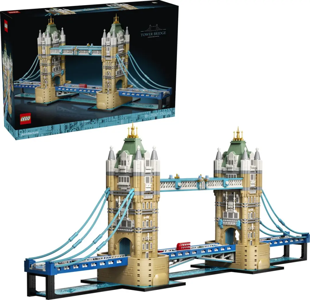 LEGO Architecture Tower Bridge 21067 - 3745 Stukken - Multicolor