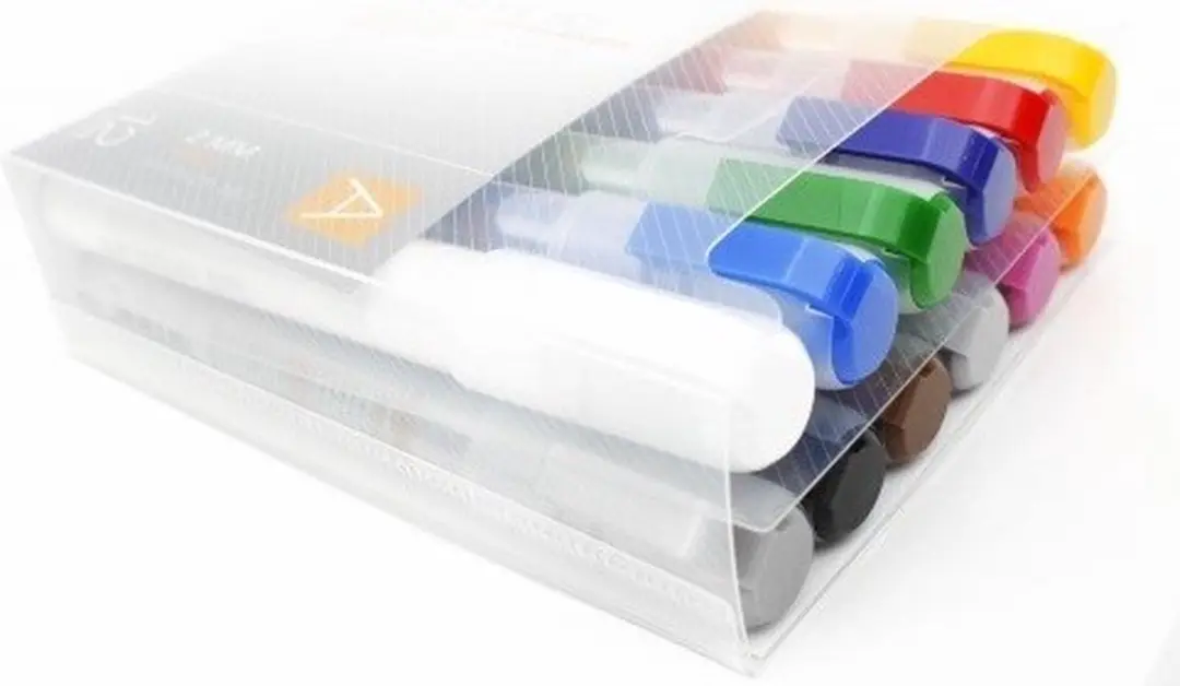 Montana Acrylic Marker 2mm Set - 12 Stuks Meerkleurig