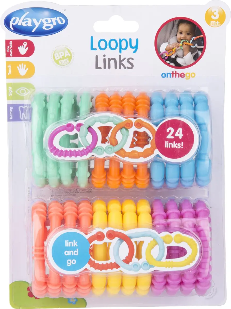 Playgro Loopy Loops Schakelringen