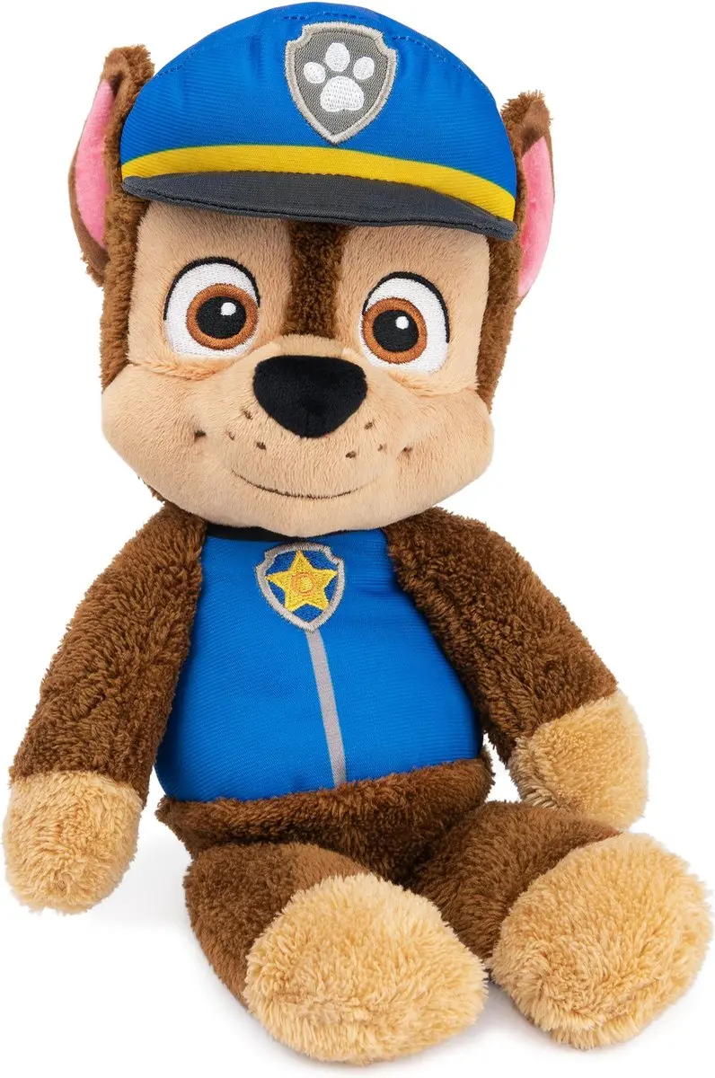 PAW Patrol Chase Knuffel 33cm - Blauw & Bruin