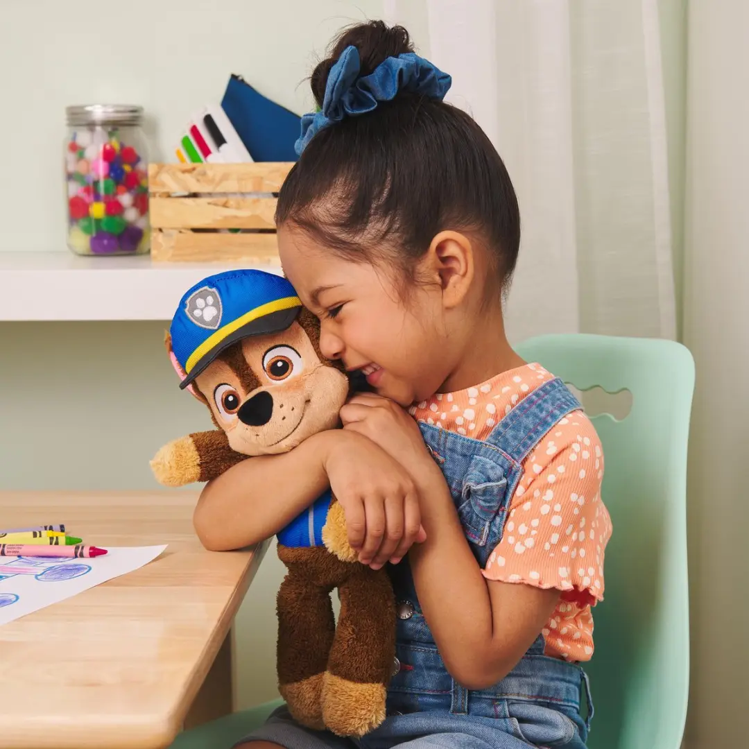 PAW Patrol Chase Knuffel 33cm - Blauw & Bruin