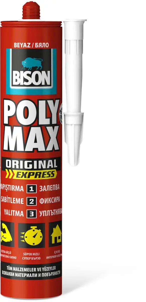 Bison Poly Max Express Wit 425g Montagekit