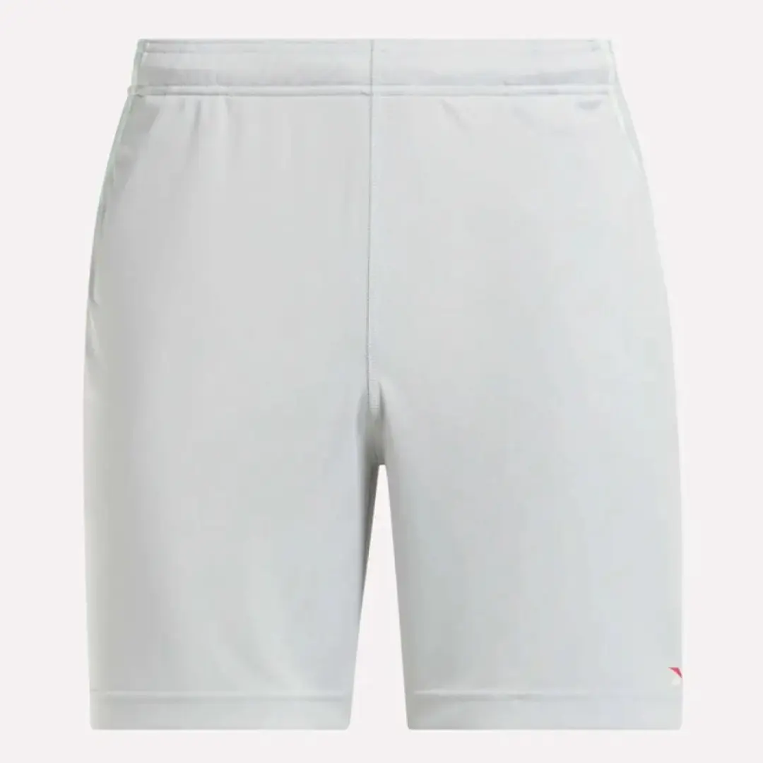 Reebok Blocked Korte Broek L - Grijs/Inverted Aqua