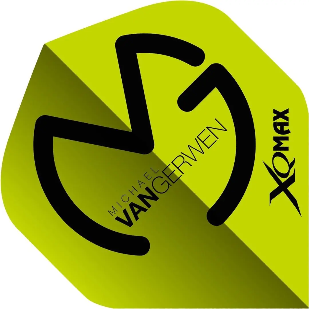 XQMax QD4000010 Dartbord - Michael van Gerwen - 45cm - Groen
