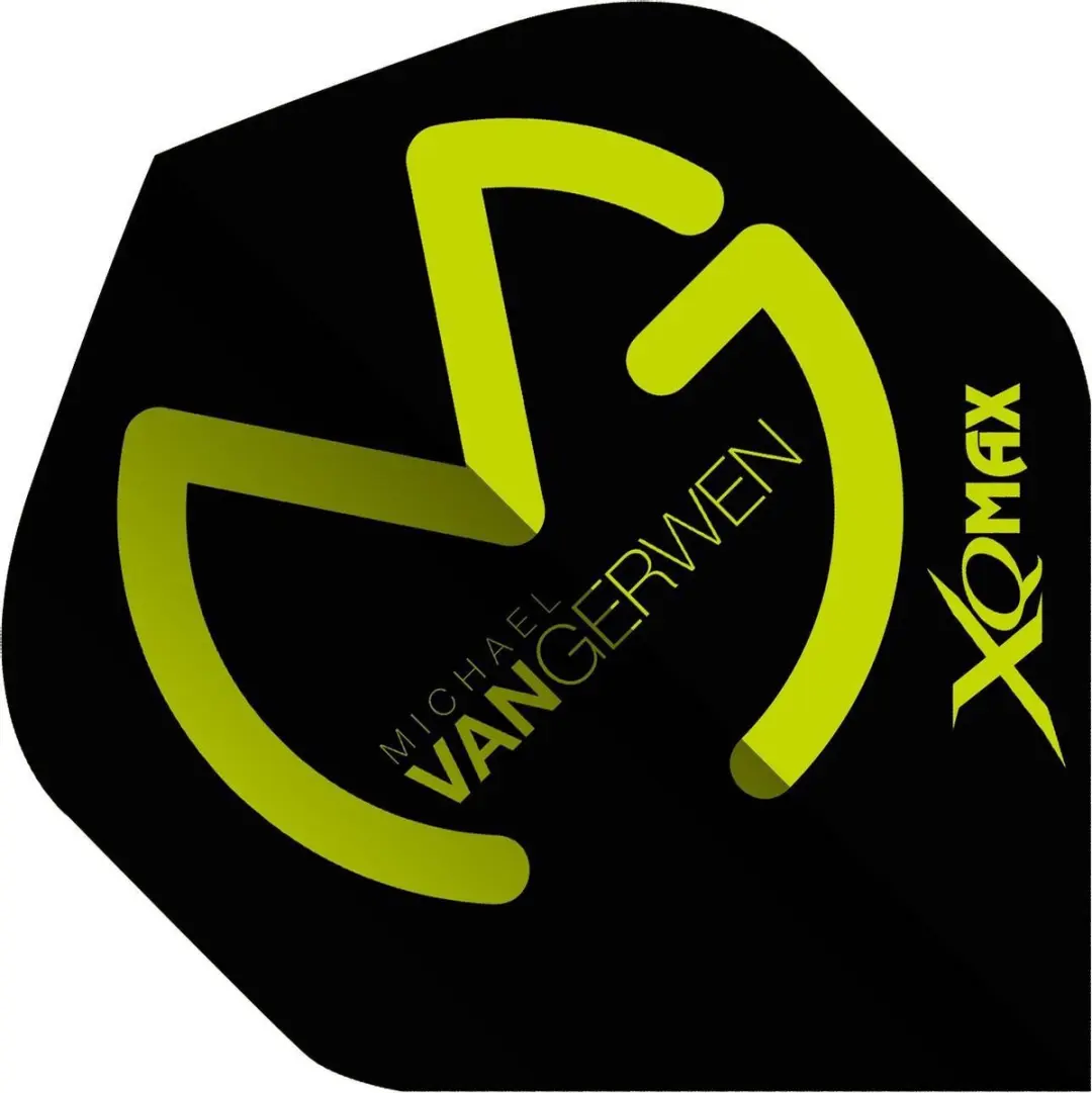 XQMax QD4000010 Dartbord - Michael van Gerwen - 45cm - Groen - afbeelding 6 van 6