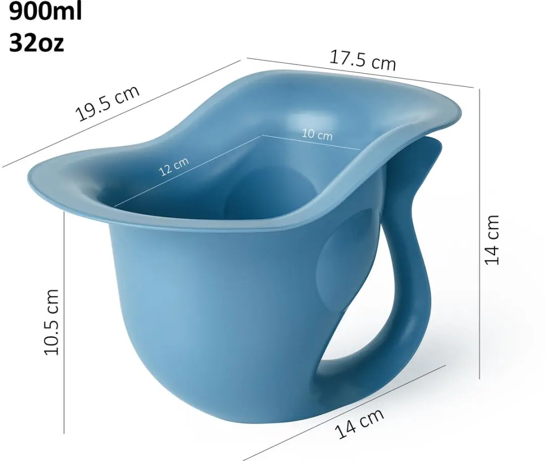 ECTEATOY Baby Zindelijkheidspotje Visontwerp - Blauw