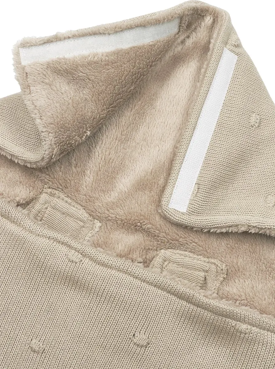 Meyco Baby Mini Knots Voetenzak Sand 40x82cm