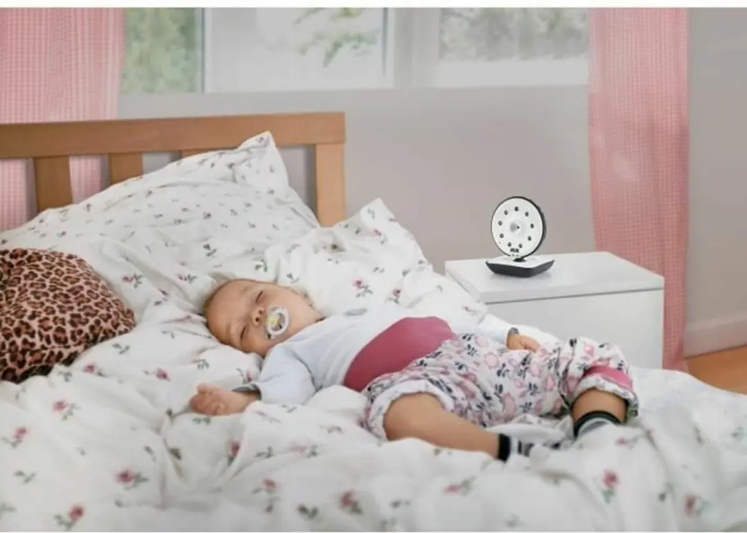 NUK 550VD Babyfoon met Camera 4.3" - Wit/Zwart