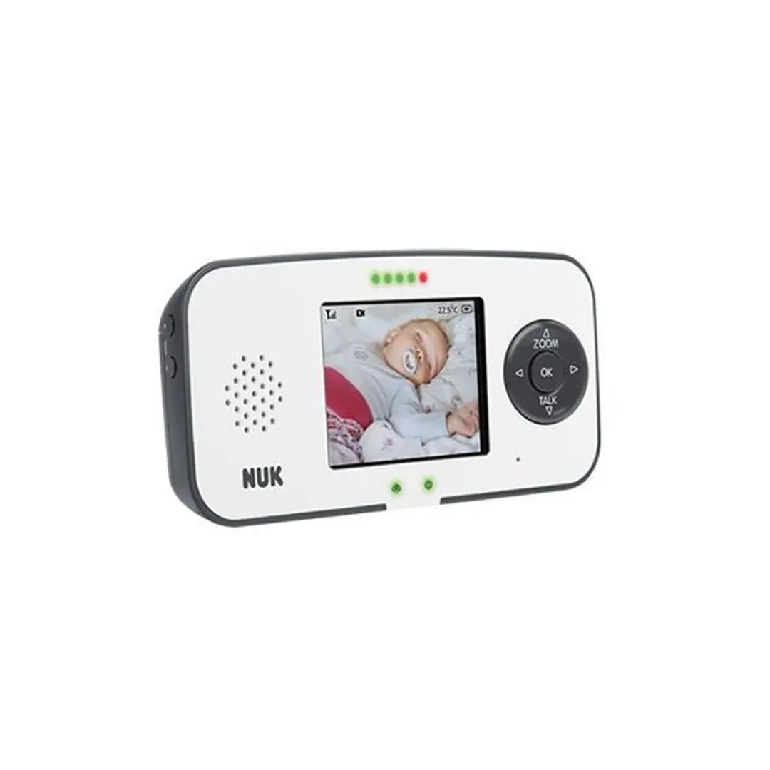 NUK 550VD Babyfoon met Camera 4.3" - Wit/Zwart