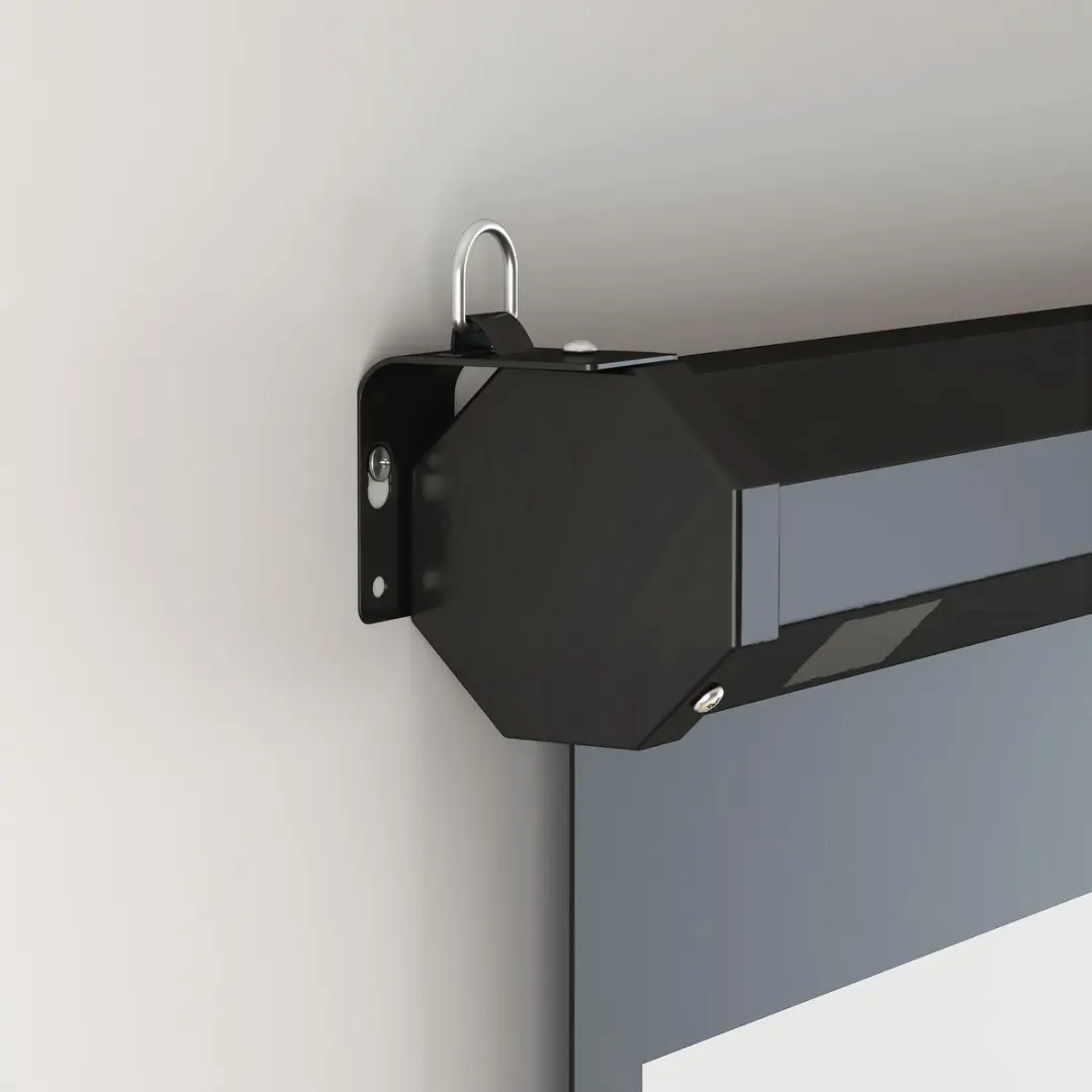 Homcom Projectiescherm 152x152cm - Zwart
