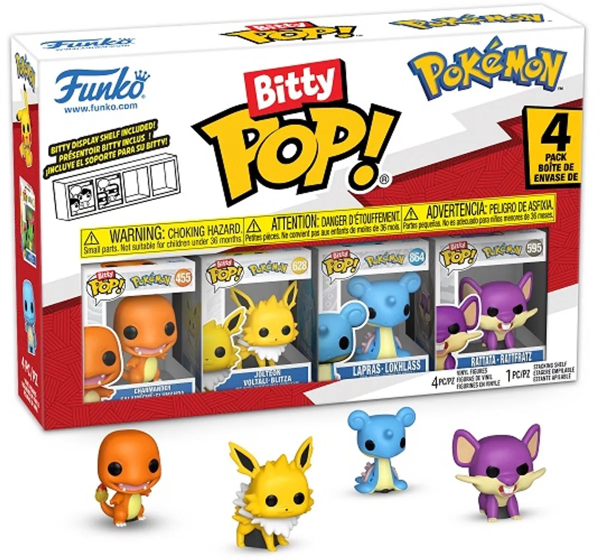 Funko Pokémon Bitty Pop 4 Pack - Charmander