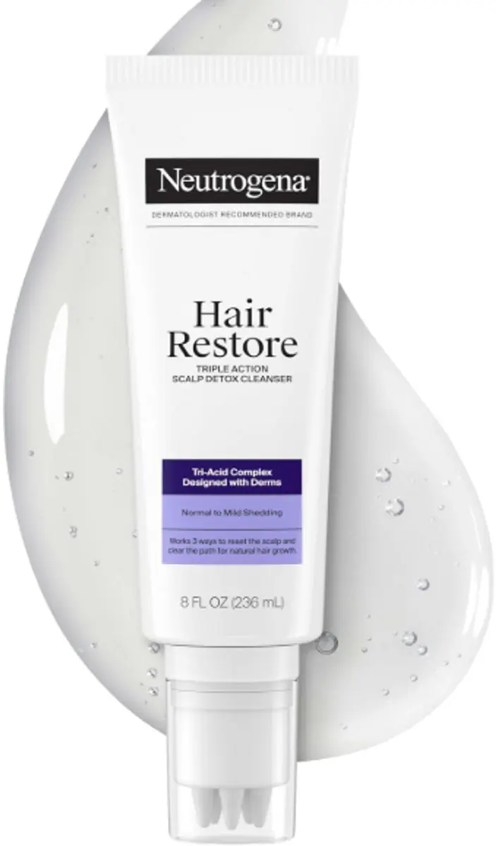 Neutrogena Hair Restore Triple Action Scalp Detox Cleanser 236ml