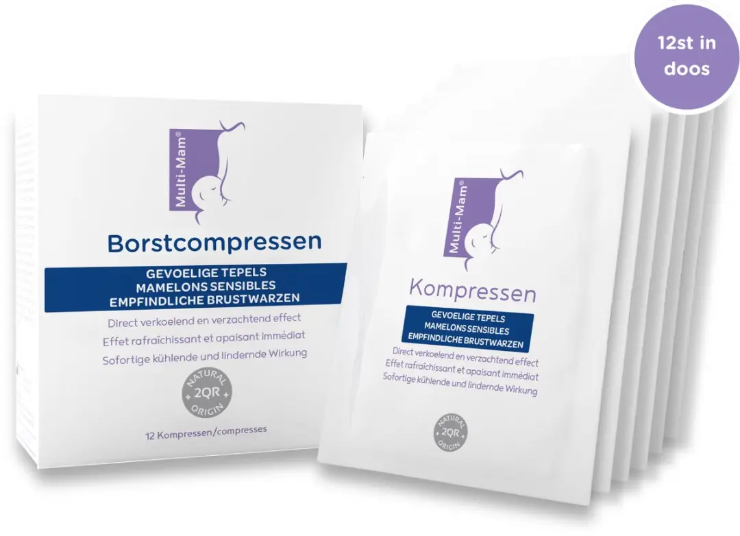 Multi-Mam Borstcompressen 12 Stuks