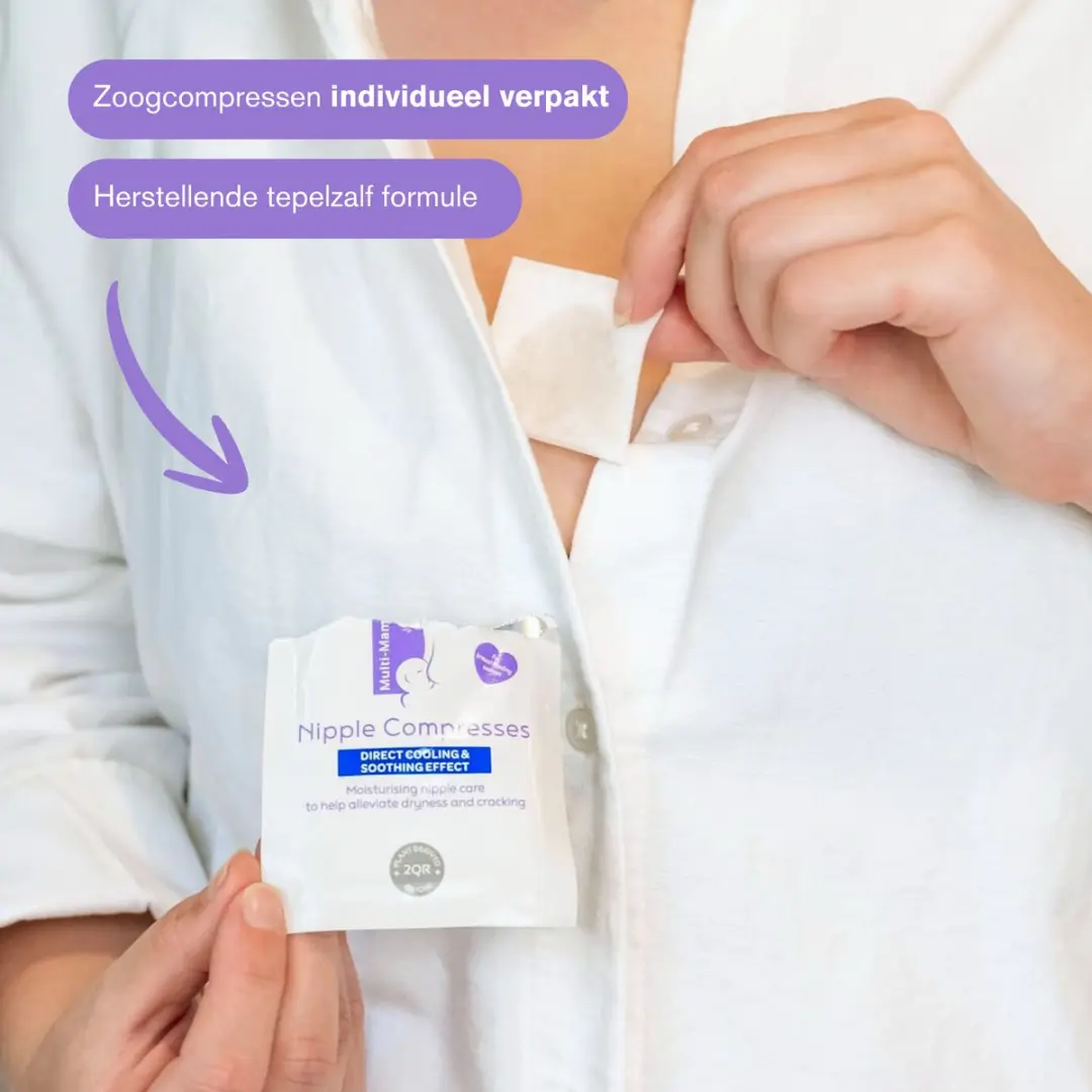 Multi-Mam Borstcompressen 12 Stuks - Transparant - afbeelding 6 van 6