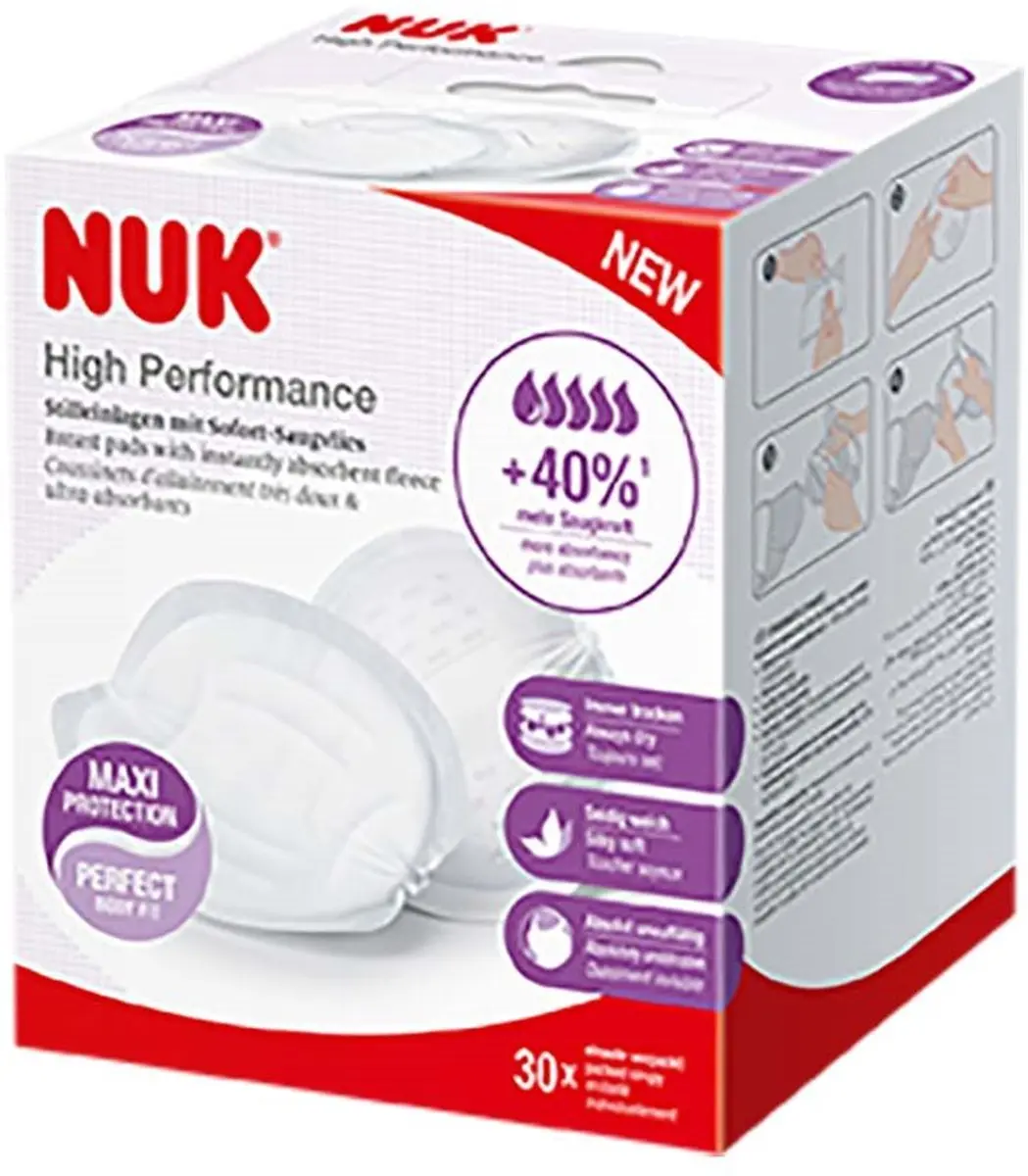 NUK Lactatie Borstkompressen 30 Stuks