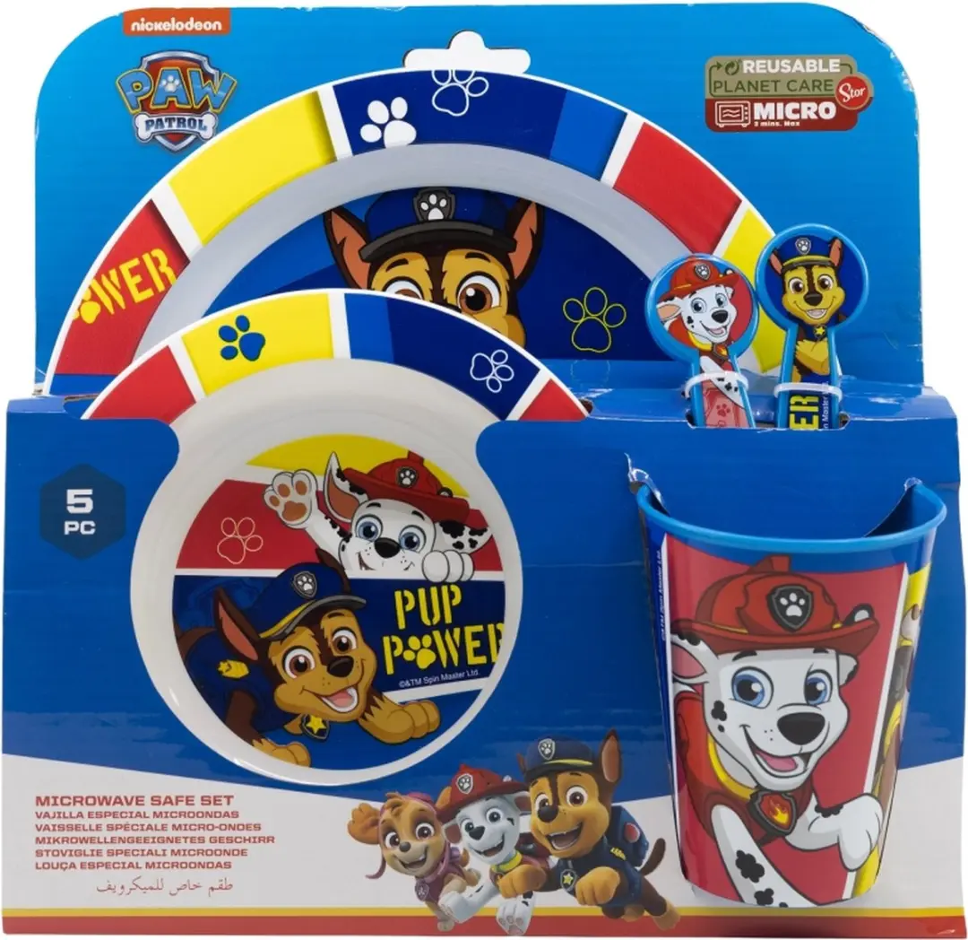PAW Patrol Servies Set - 5-delig Multi