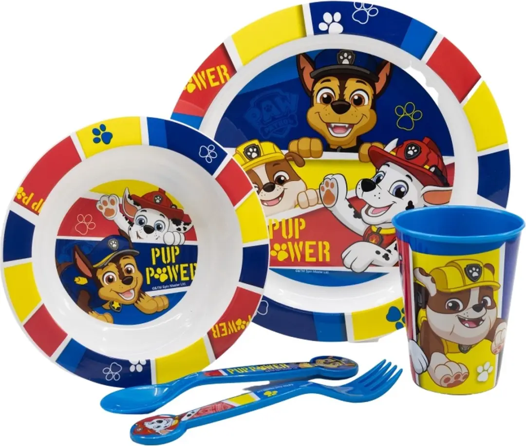 PAW Patrol Servies Set - 5-delig Multi