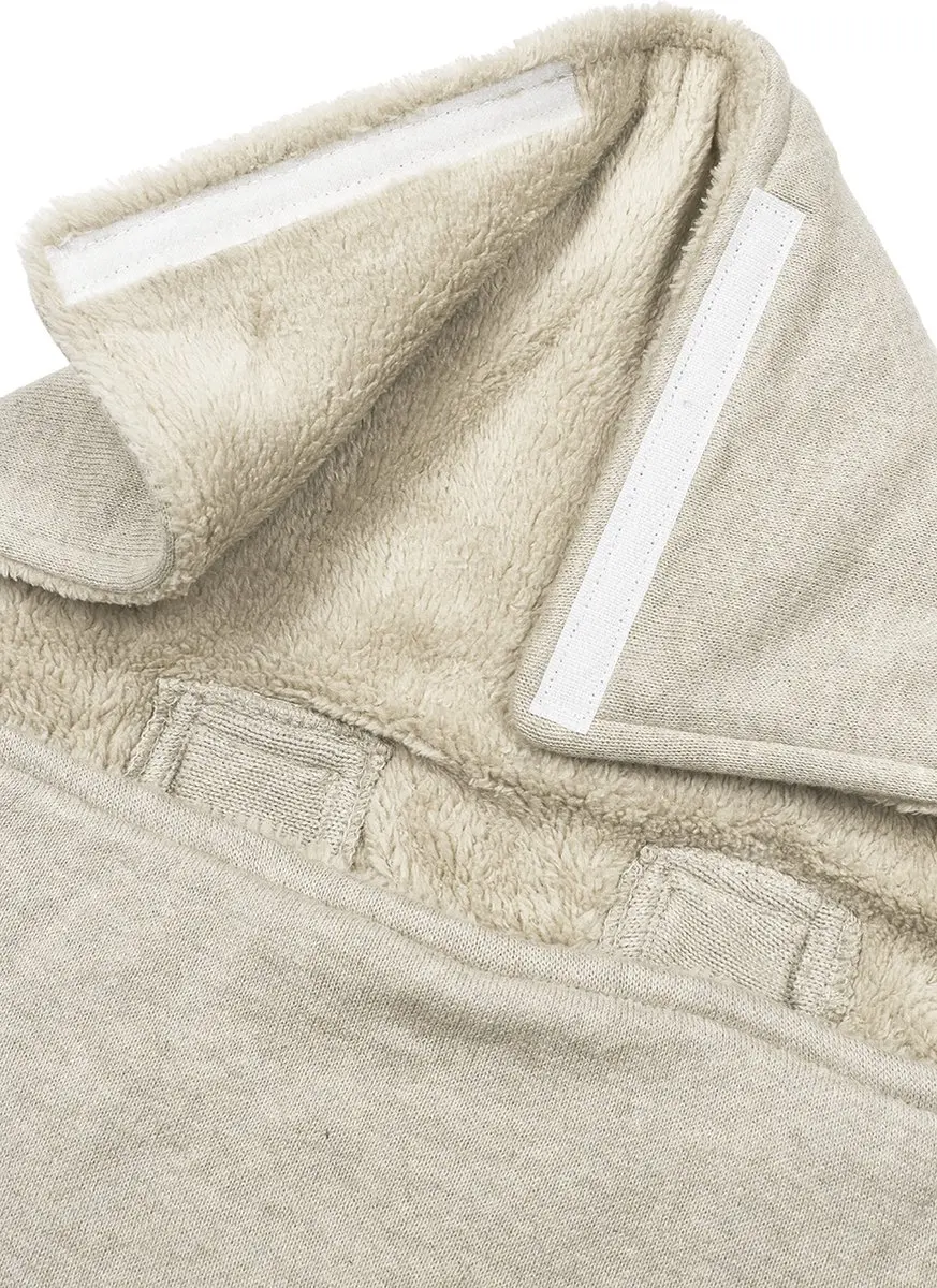 Meyco Baby Knit Basic Voetenzak 40x82cm - Sand Melange