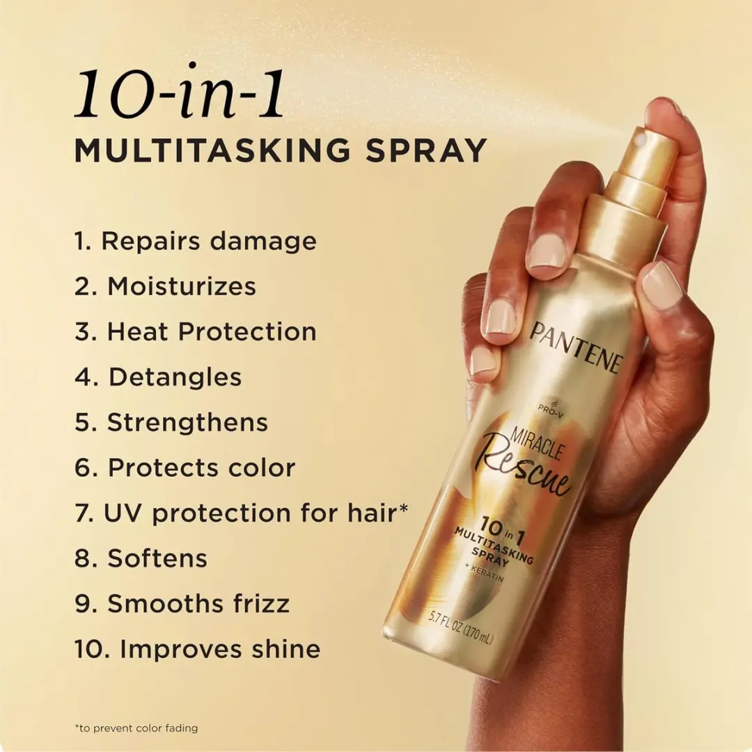 Pantene Miracle Rescue 10-in-1 Leave-In Conditioner Spray 250ml