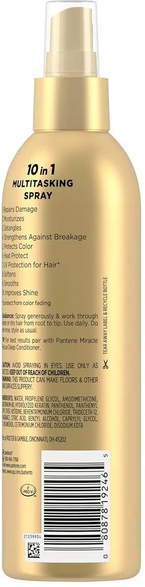 Pantene Miracle Rescue 10-in-1 Leave-In Conditioner Spray 250ml