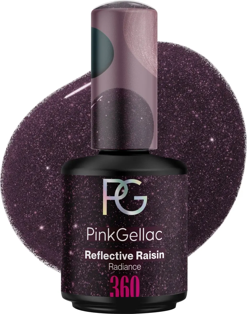 Pink Gellac Reflective Raisin 360 Gellak