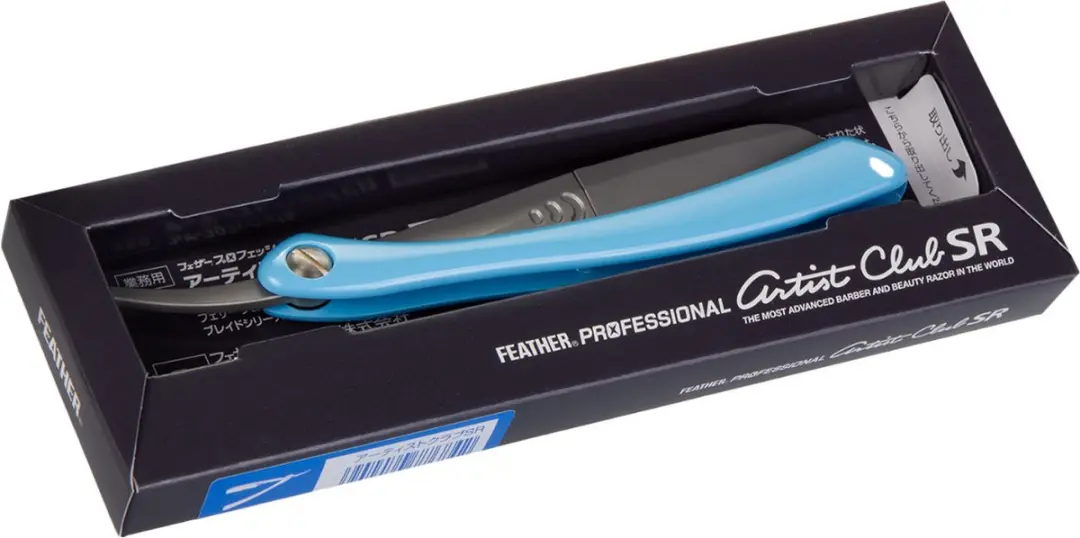 Feather STARMANN Professional Artist Club Scheermes - Blauw