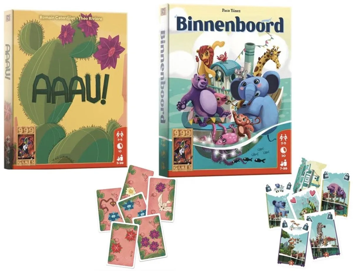 999 Games Aaau! & Binnenboord Voordeelset