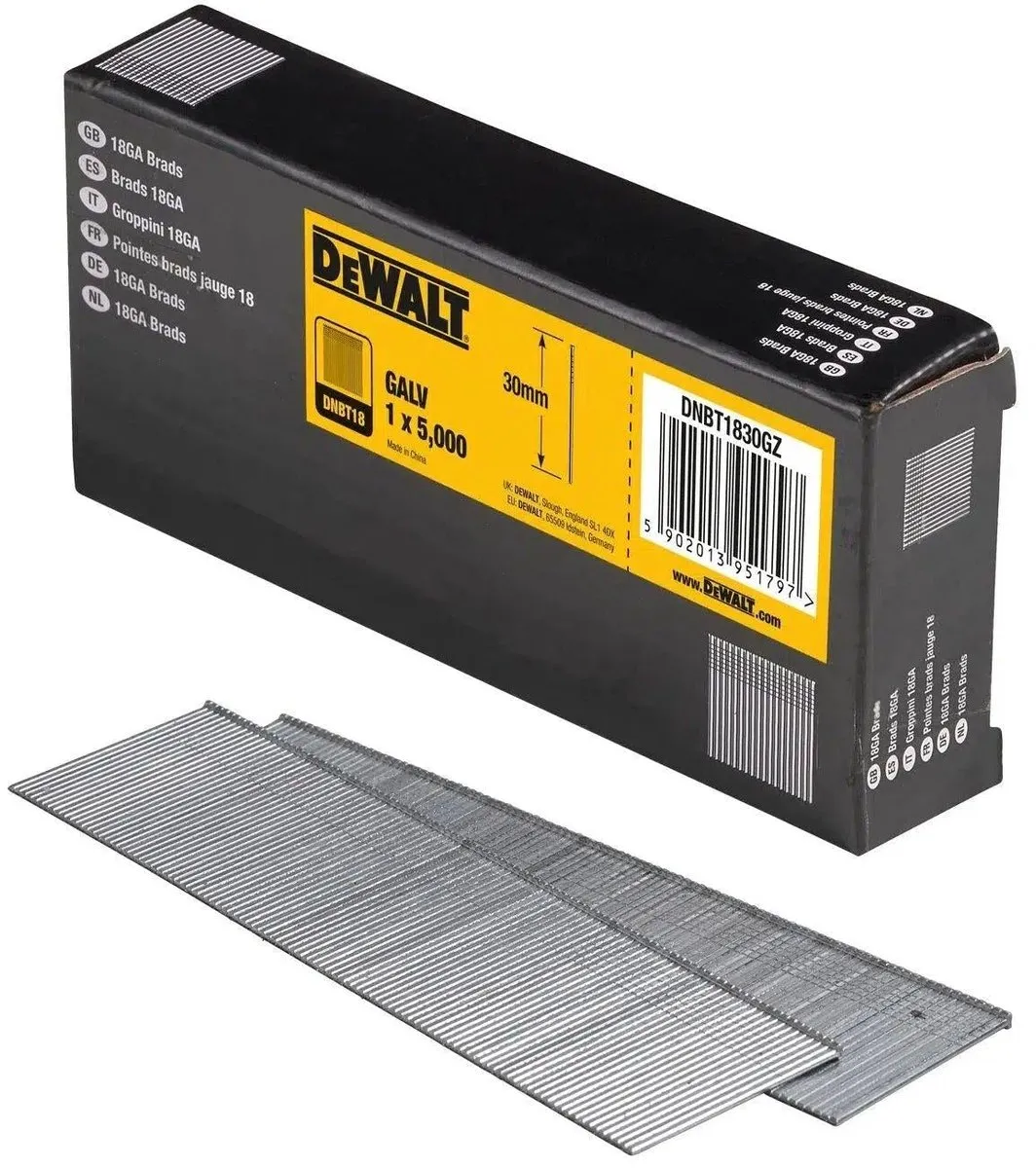 DeWalt DNBT1830GZ Spijkers 1.25x30mm - 5000 Stuks